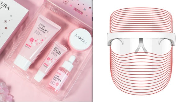 Radiant LED Beauty Mask for Fresh Glowing Skin