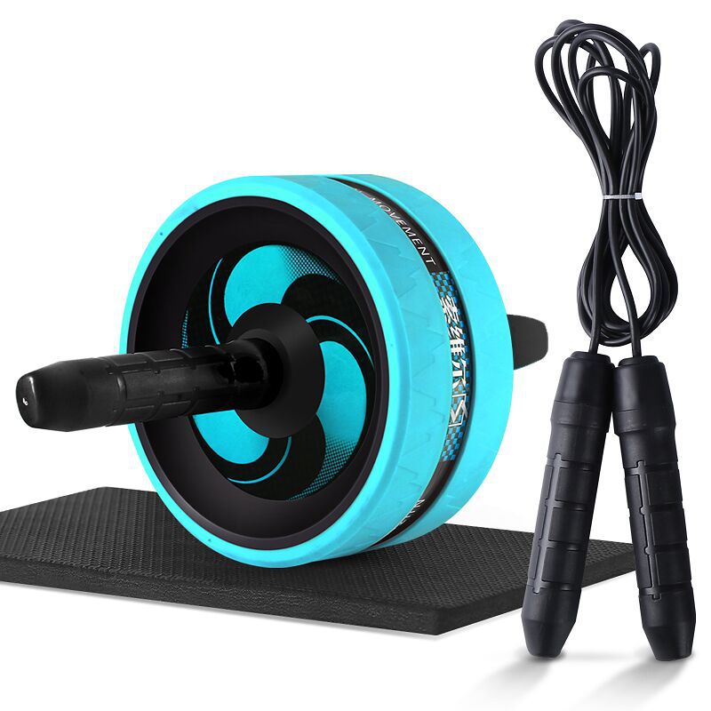 Ab Roller and Jump Rope for Fun Core Workouts
