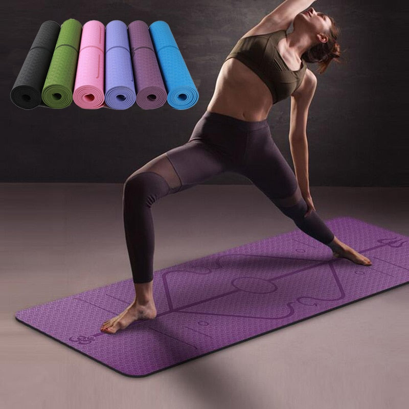 Comfortable Yoga Mat for Easy Daily Stretching