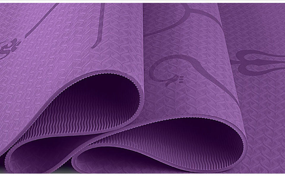 Comfortable Yoga Mat for Easy Daily Stretching