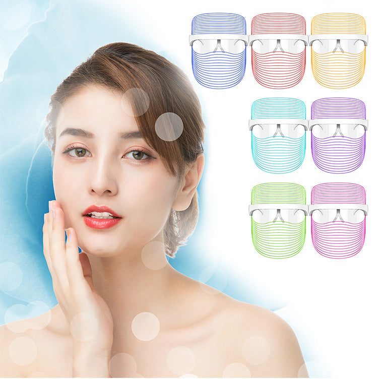 Radiant LED Beauty Mask for Fresh Glowing Skin