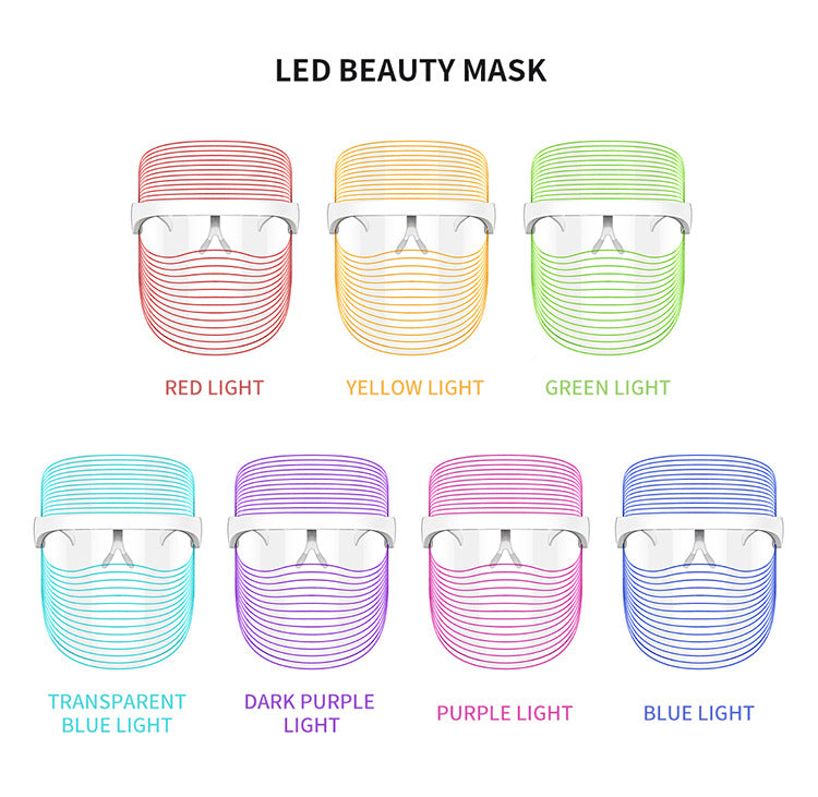 Radiant LED Beauty Mask for Fresh Glowing Skin