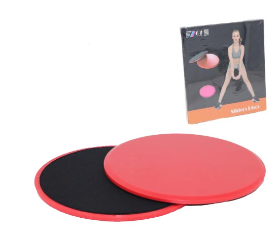 Gliding Fitness Discs for Smooth Full Body Workouts