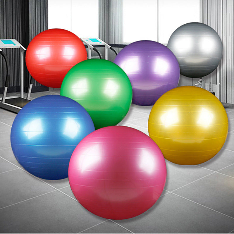 Beginner-Friendly Fitness Ball for Happy Stretching