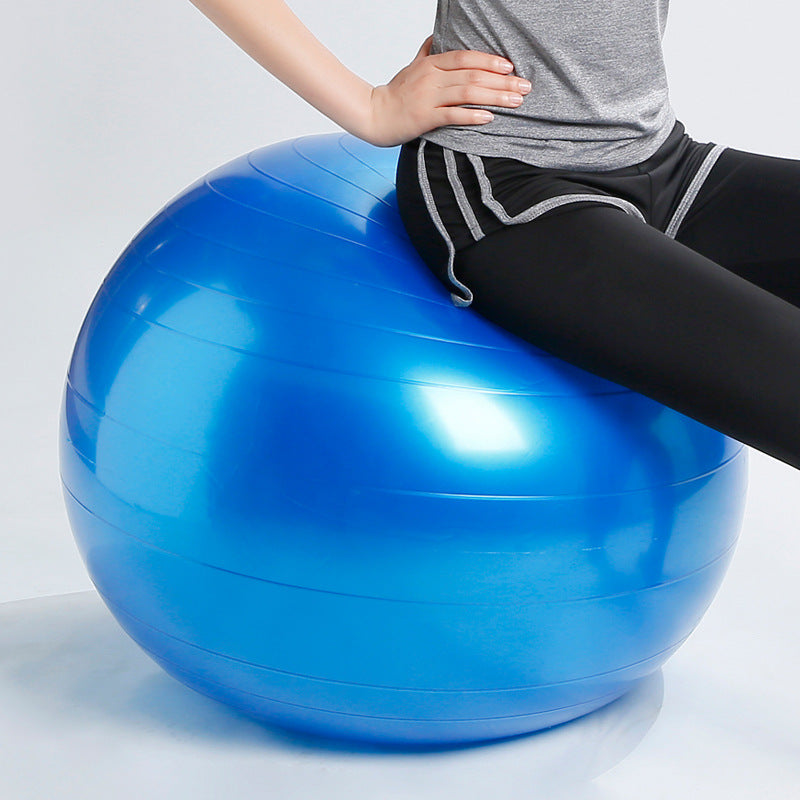 Beginner-Friendly Fitness Ball for Happy Stretching