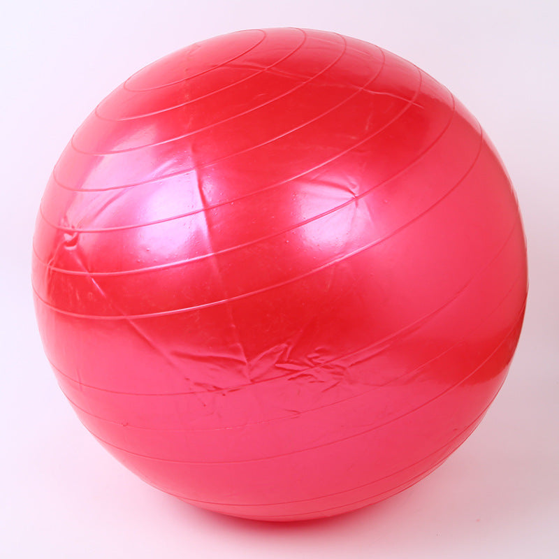 Beginner-Friendly Fitness Ball for Happy Stretching