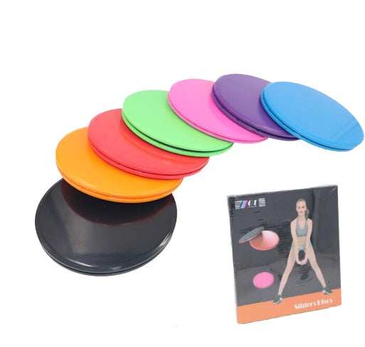 Gliding Fitness Discs for Smooth Full Body Workouts