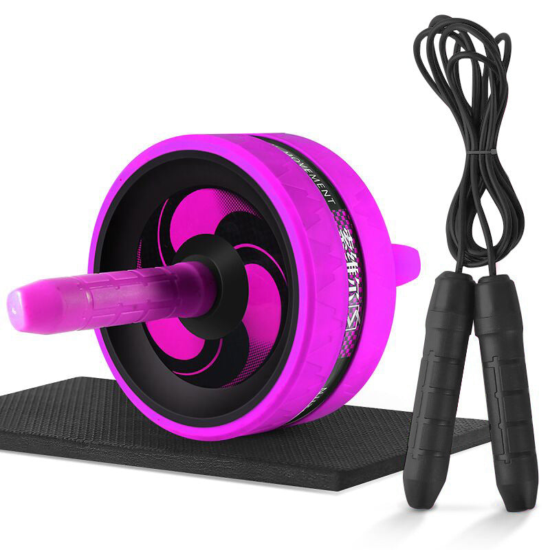 Ab Roller and Jump Rope for Fun Core Workouts