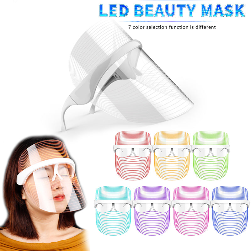 Radiant LED Beauty Mask for Fresh Glowing Skin